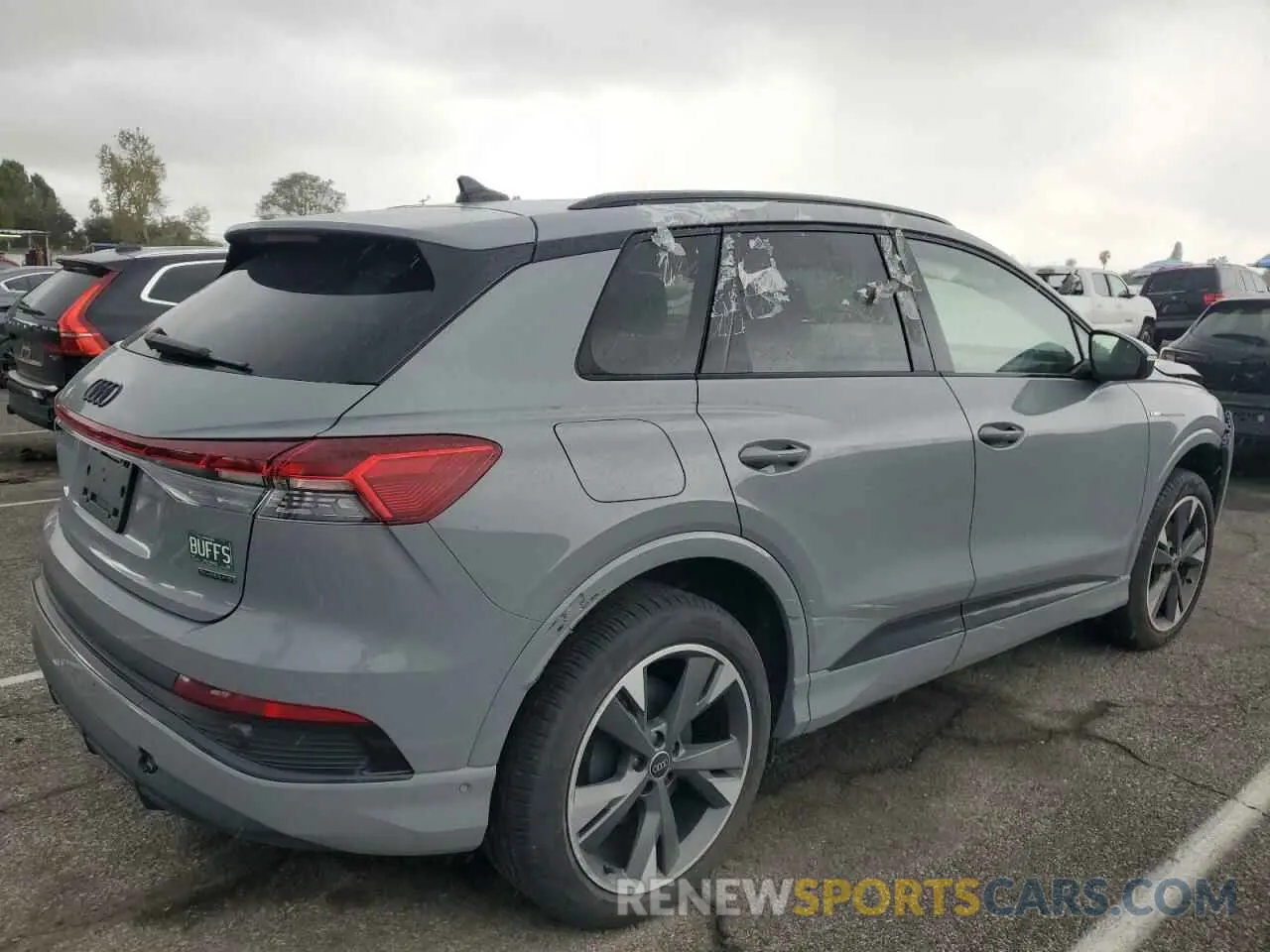 3 fotografías del automóvil dañado WA1L2BFZ1RP031846 AUDI Q4 E-TRON 2024