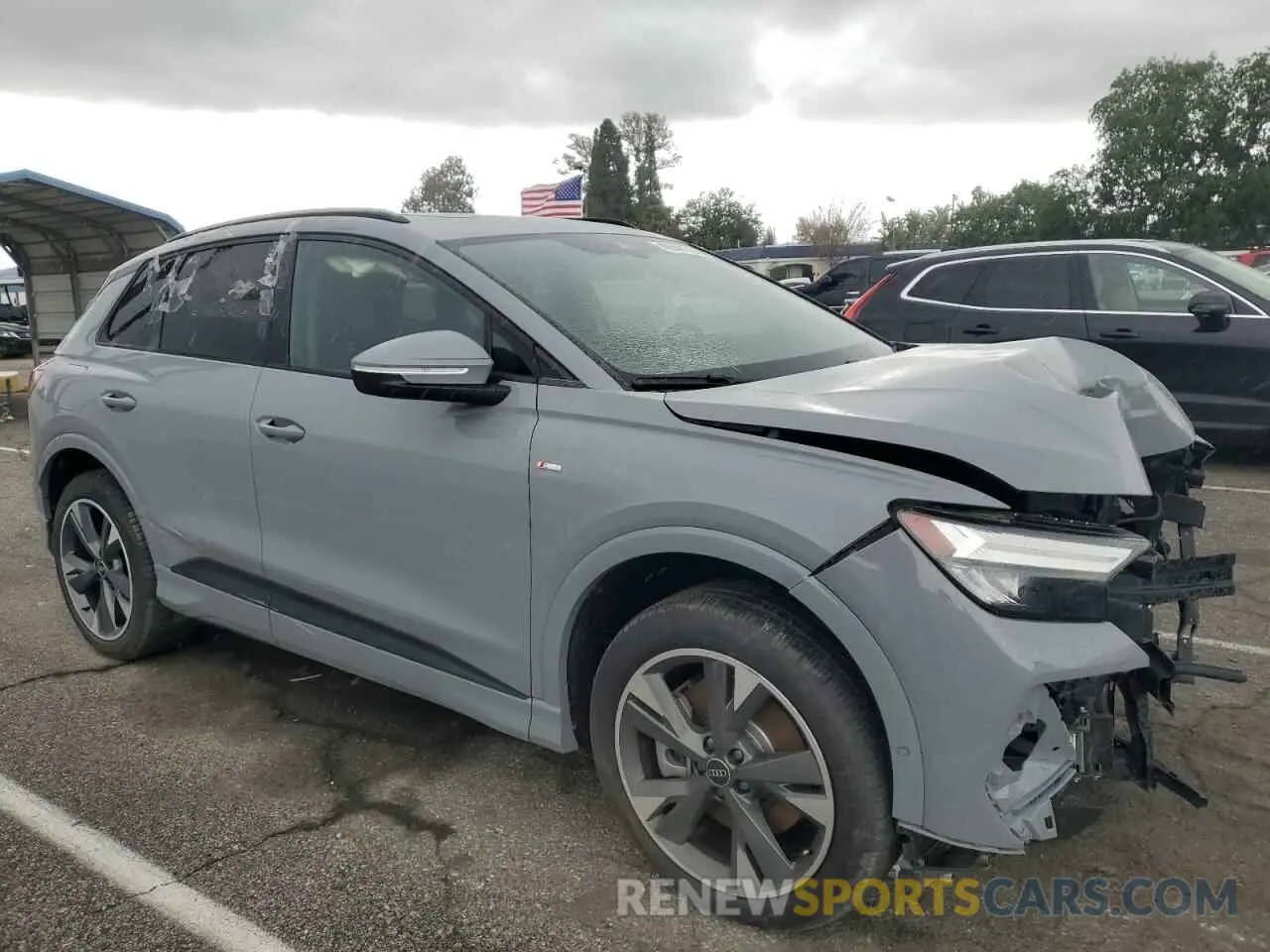 4 fotografías del automóvil dañado WA1L2BFZ1RP031846 AUDI Q4 E-TRON 2024