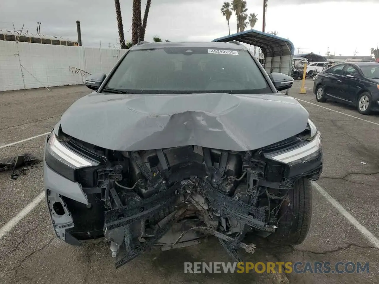 5 fotografías del automóvil dañado WA1L2BFZ1RP031846 AUDI Q4 E-TRON 2024