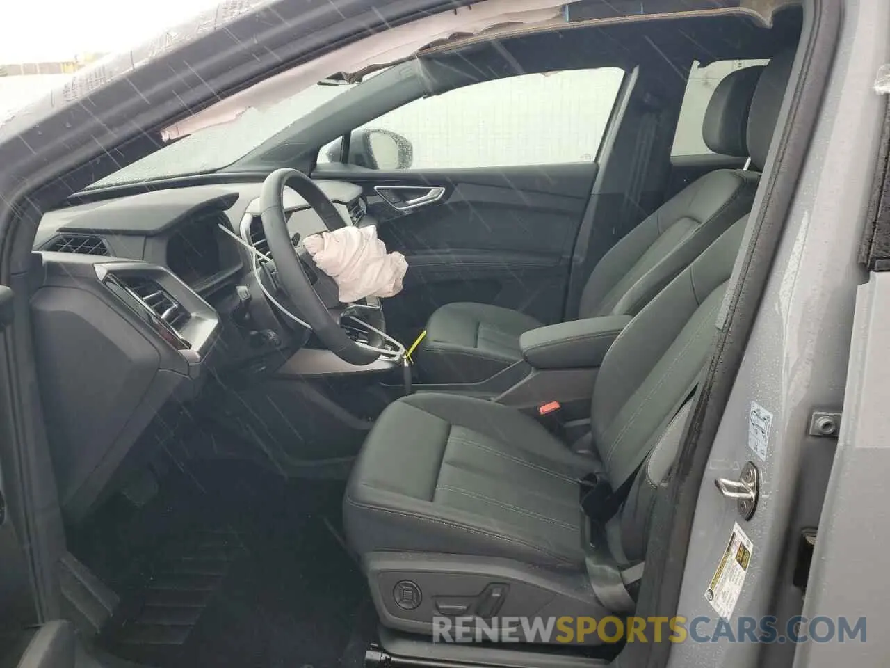 7 fotografías del automóvil dañado WA1L2BFZ1RP031846 AUDI Q4 E-TRON 2024
