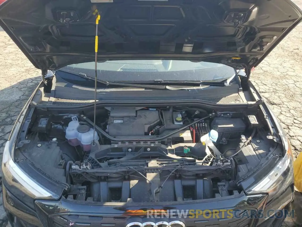 12 fotografías del automóvil dañado WA1L2BFZ5RP031526 AUDI Q4 E-TRON 2024