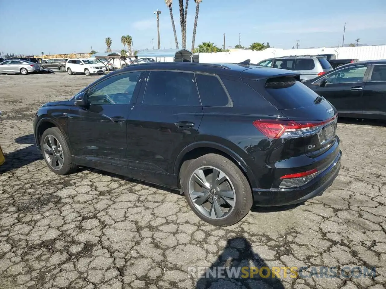 2 fotografías del automóvil dañado WA1L2BFZ5RP031526 AUDI Q4 E-TRON 2024