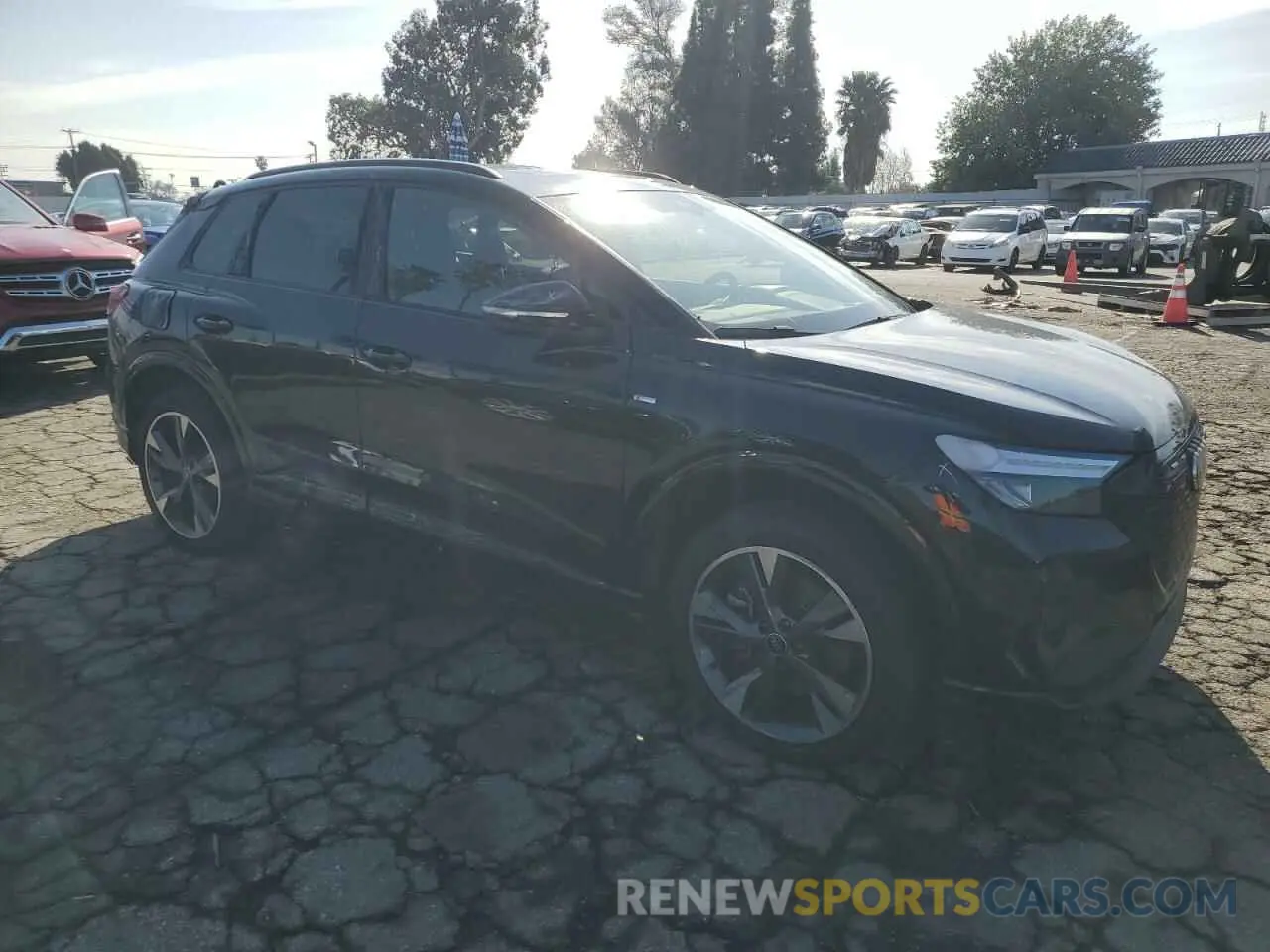 4 fotografías del automóvil dañado WA1L2BFZ5RP031526 AUDI Q4 E-TRON 2024