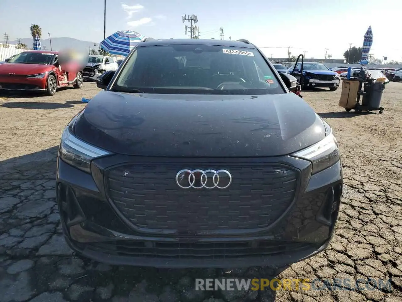 5 fotografías del automóvil dañado WA1L2BFZ5RP031526 AUDI Q4 E-TRON 2024