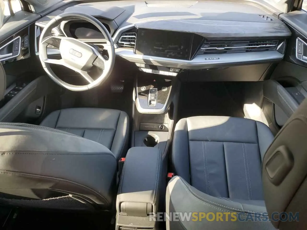 8 fotografías del automóvil dañado WA1L2BFZ5RP031526 AUDI Q4 E-TRON 2024