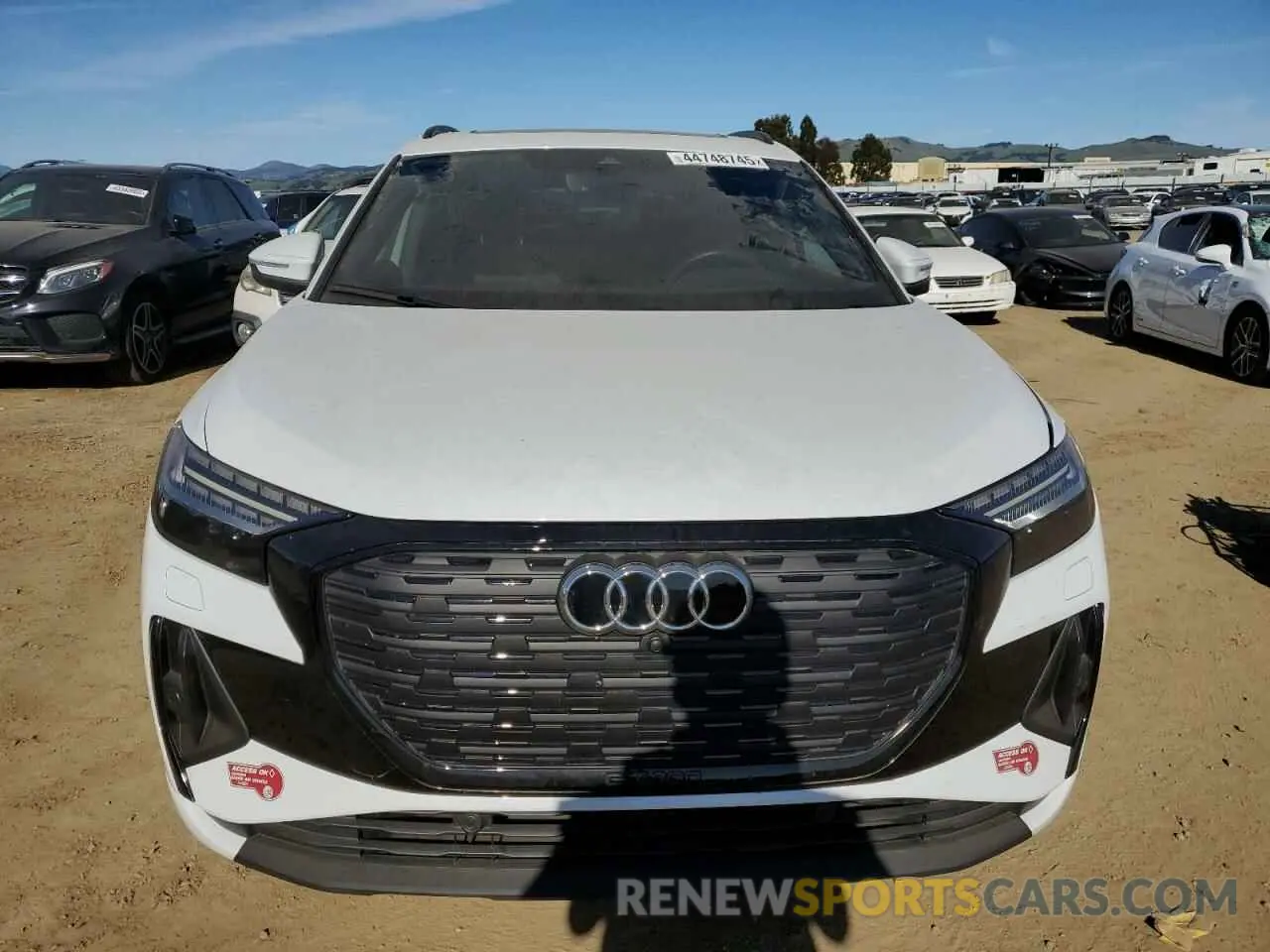 5 fotografías del automóvil dañado WA1M2BFZ2RP027776 AUDI Q4 E-TRON 2024