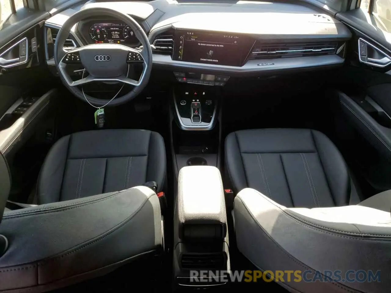 8 fotografías del automóvil dañado WA1M2BFZ2RP027776 AUDI Q4 E-TRON 2024