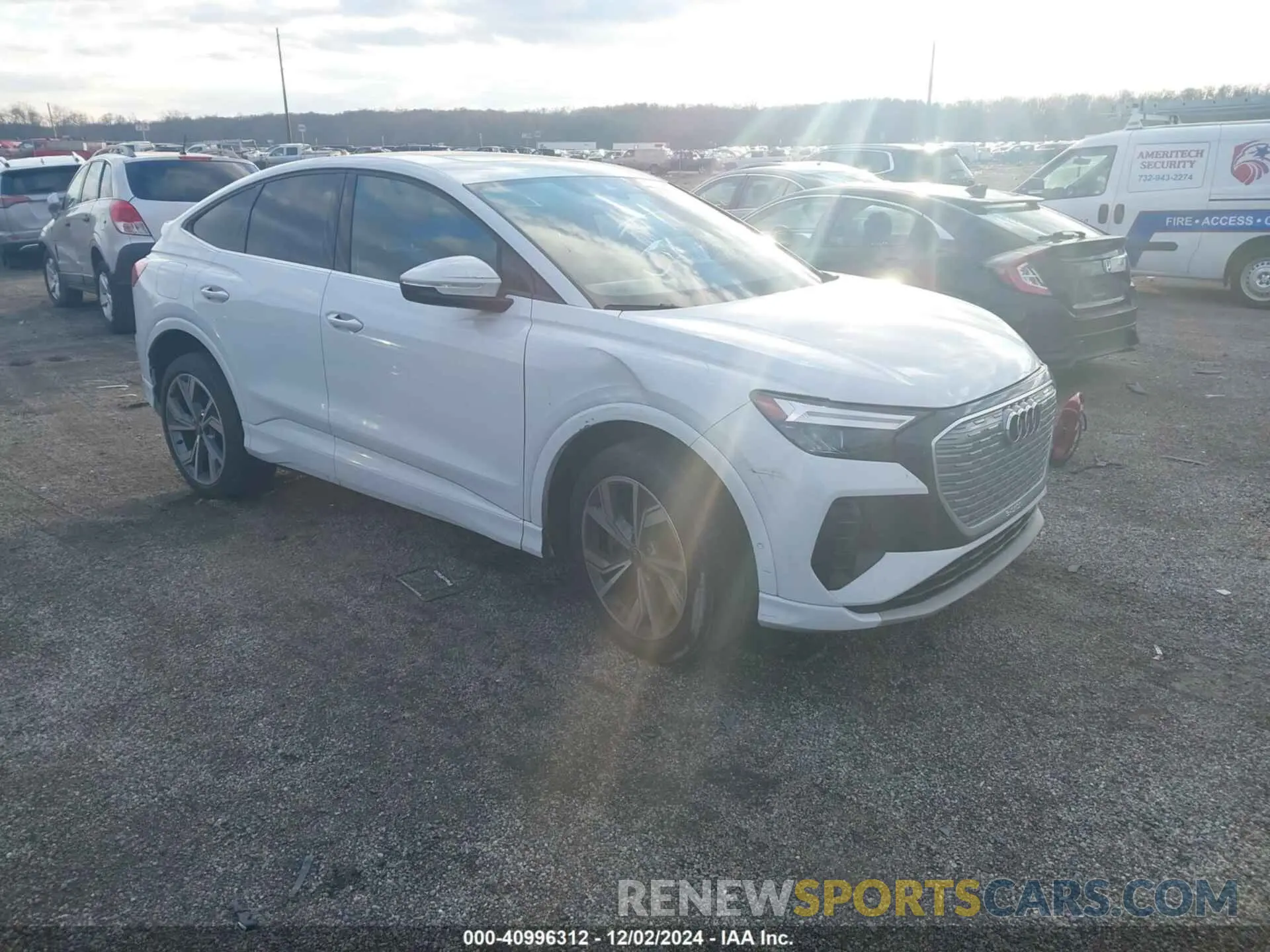 1 fotografías del automóvil dañado WA1W2BFZ0NP053800 AUDI Q4 SPORTBACK E-TRON 2022