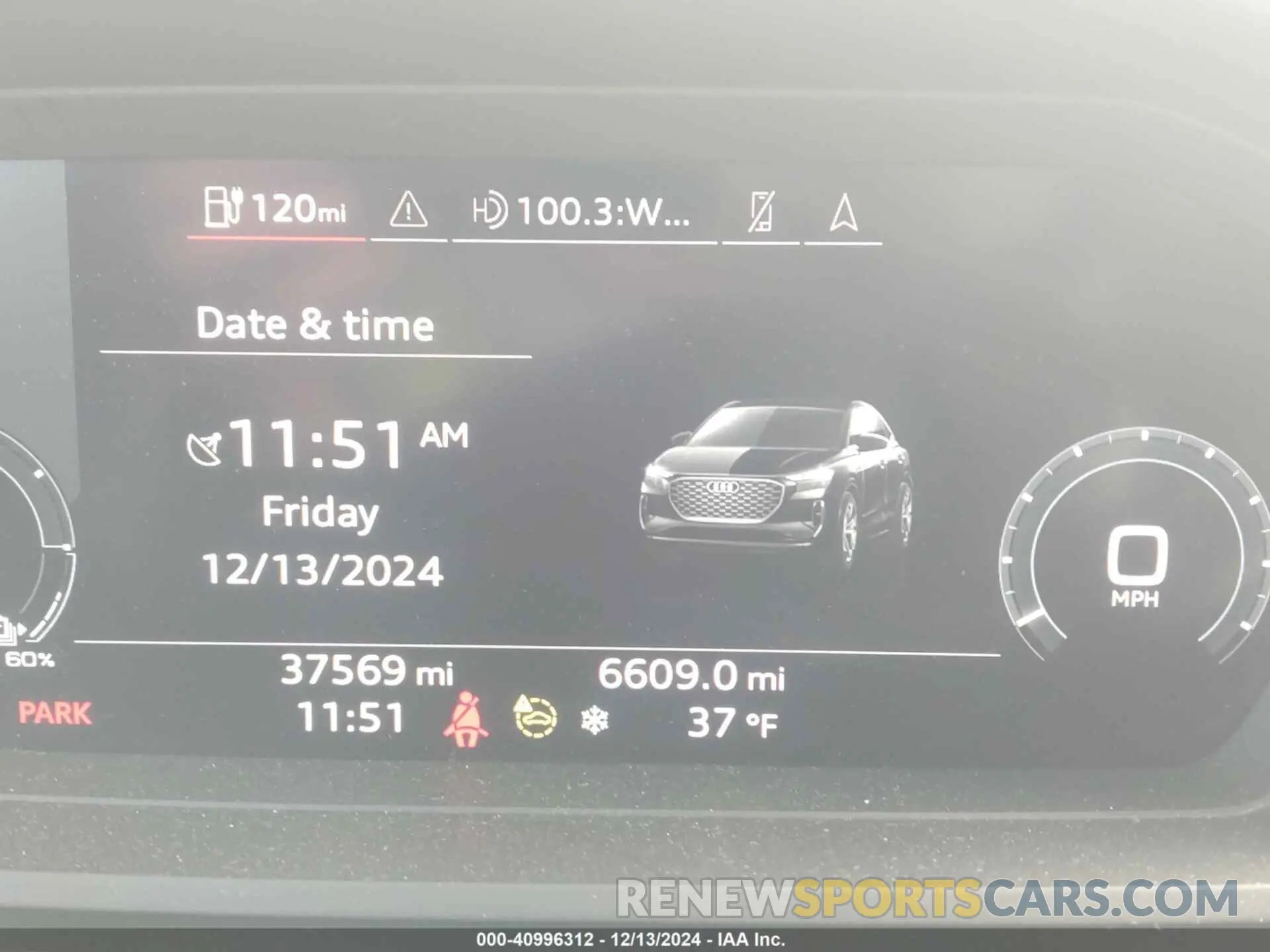 15 fotografías del automóvil dañado WA1W2BFZ0NP053800 AUDI Q4 SPORTBACK E-TRON 2022