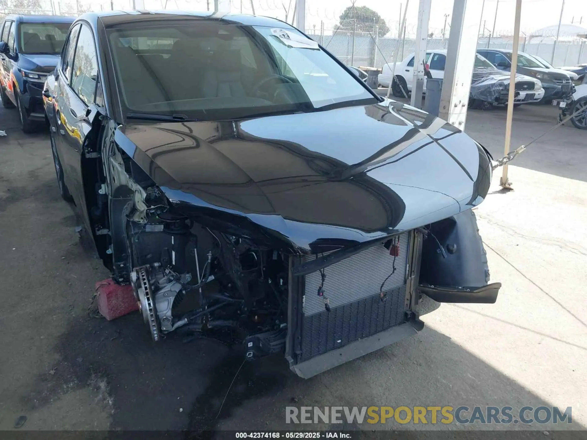 6 fotografías del automóvil dañado WA122BFZ2RP023525 AUDI Q4 SPORTBACK E-TRON 2024