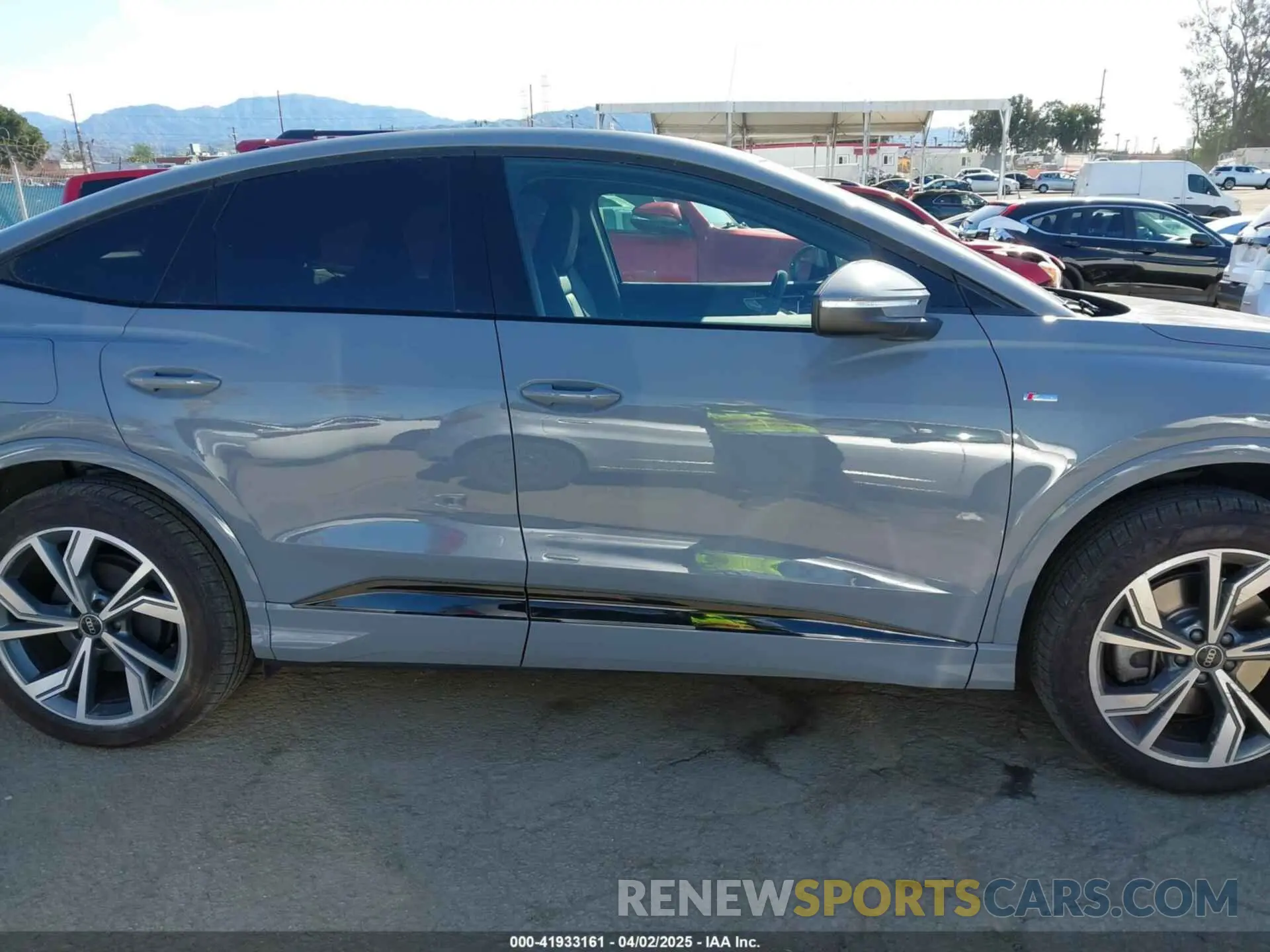 14 fotografías del automóvil dañado WA132BFZ4RP022011 AUDI Q4 SPORTBACK E-TRON 2024