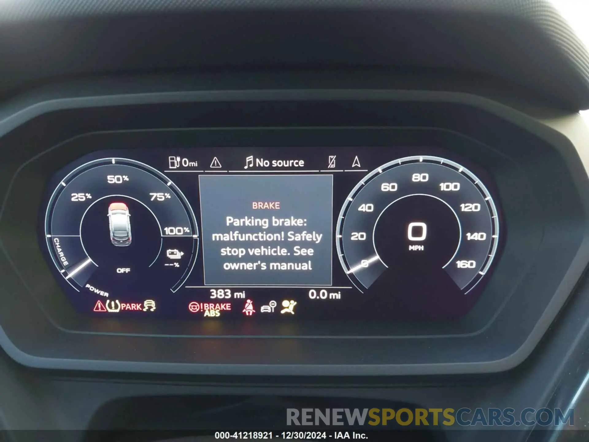 15 fotografías del automóvil dañado WA14UBFZ6RP074092 AUDI Q4 SPORTBACK E-TRON 2024