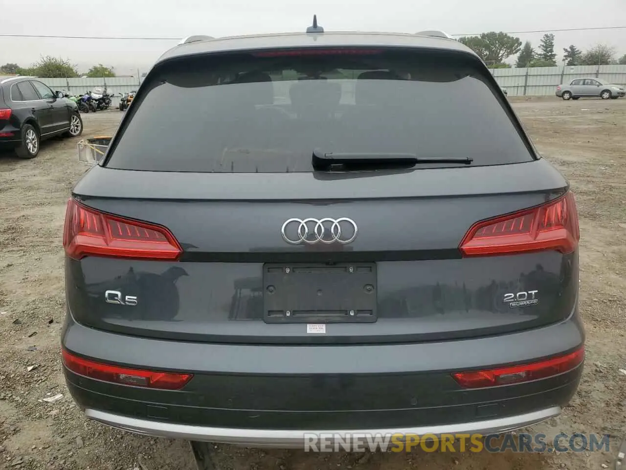 6 fotografías del automóvil dañado WA1BNAFY4J2138783 AUDI Q5 2018