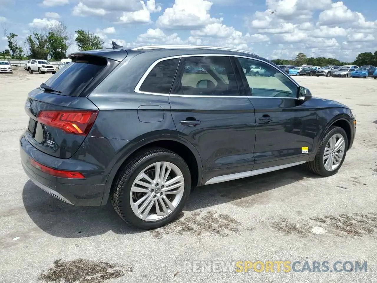 3 fotografías del automóvil dañado WA1BNAFY5J2007328 AUDI Q5 2018
