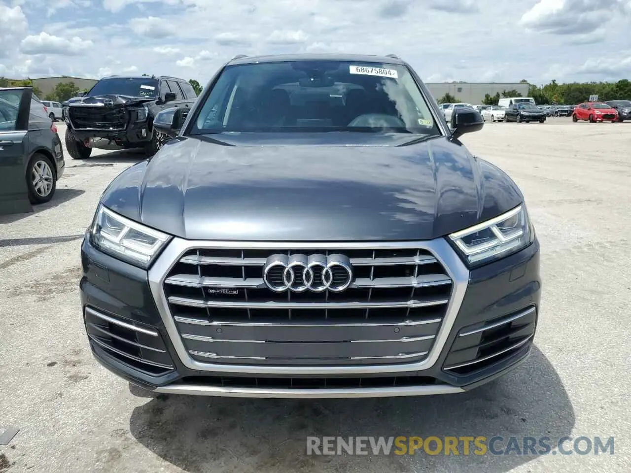 5 fotografías del automóvil dañado WA1BNAFY5J2007328 AUDI Q5 2018