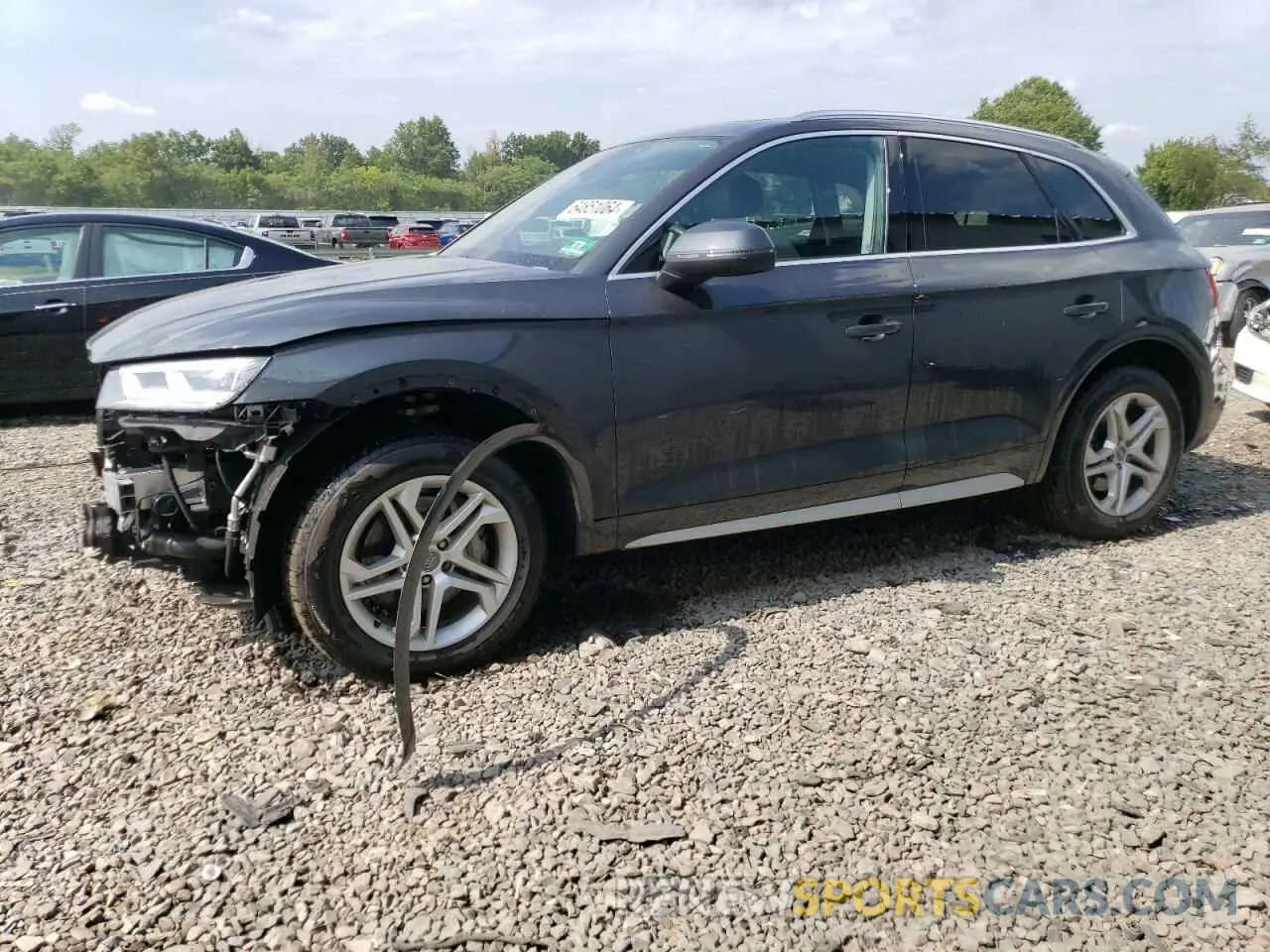 1 fotografías del automóvil dañado WA1BNAFY7J2215050 AUDI Q5 2018