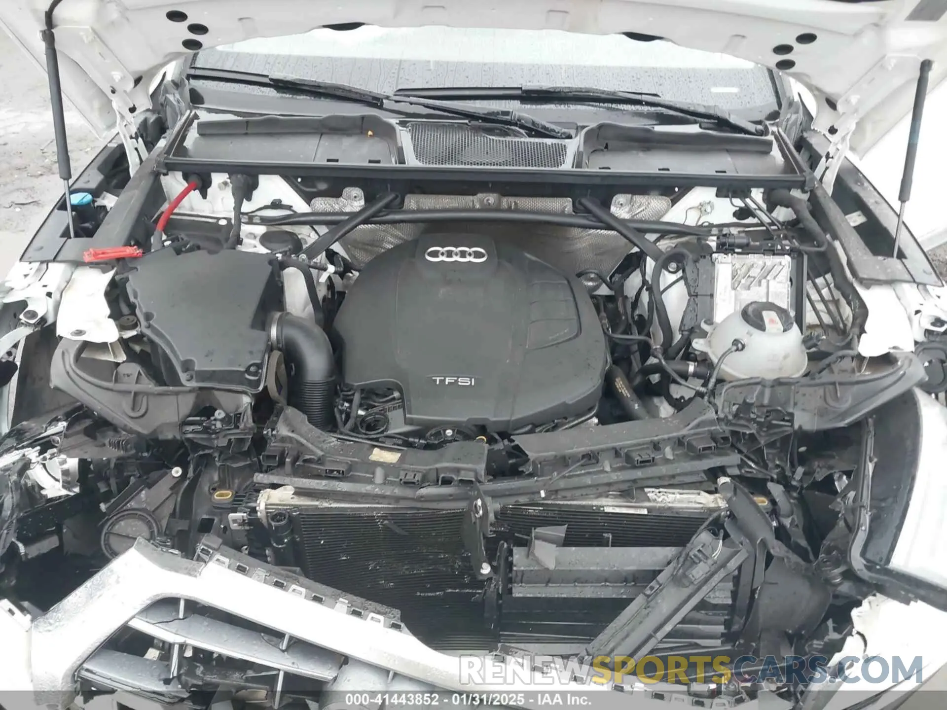 10 fotografías del automóvil dañado WA1ANAFY0K2093743 AUDI Q5 2019