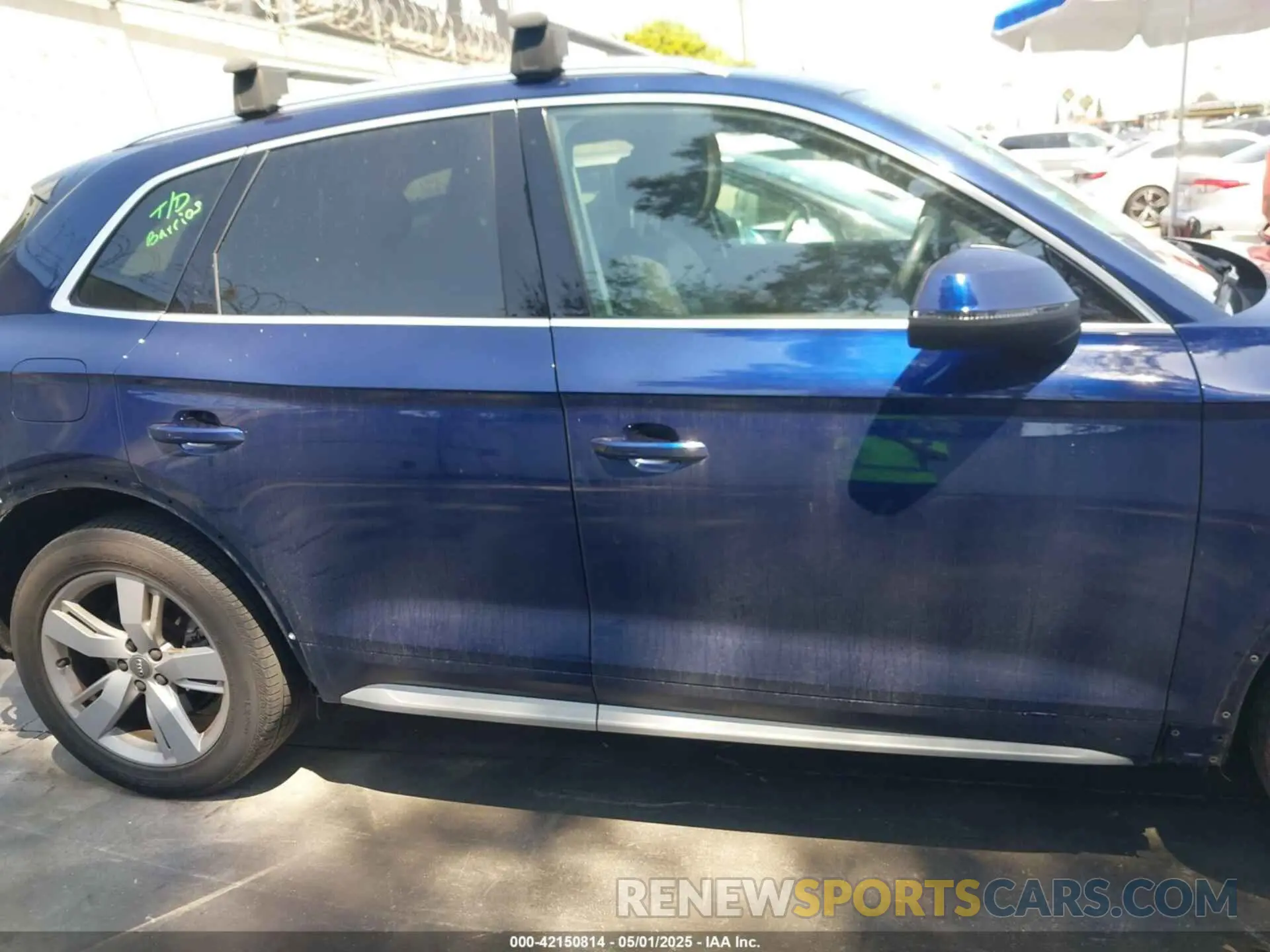 14 fotografías del automóvil dañado WA1ANAFY0K2097615 AUDI Q5 2019