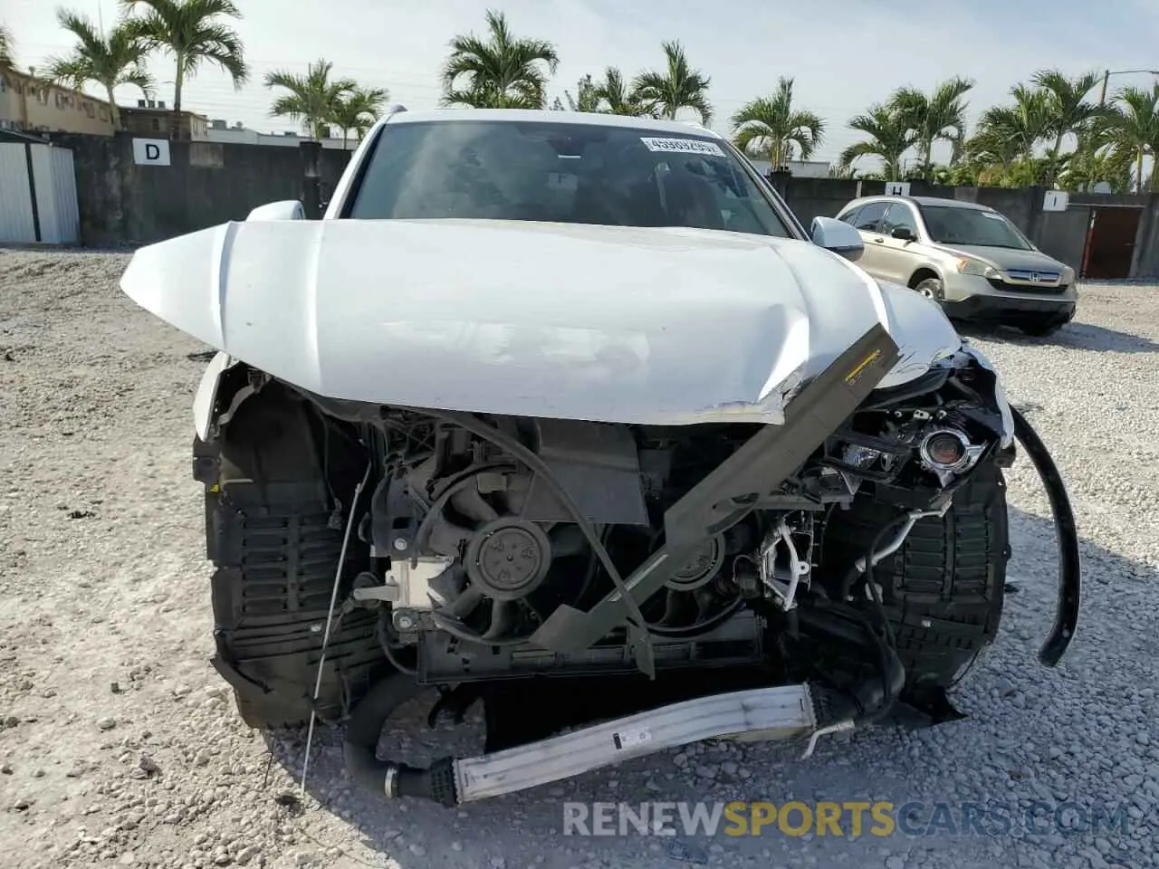 5 fotografías del automóvil dañado WA1ANAFY2K2088317 AUDI Q5 2019