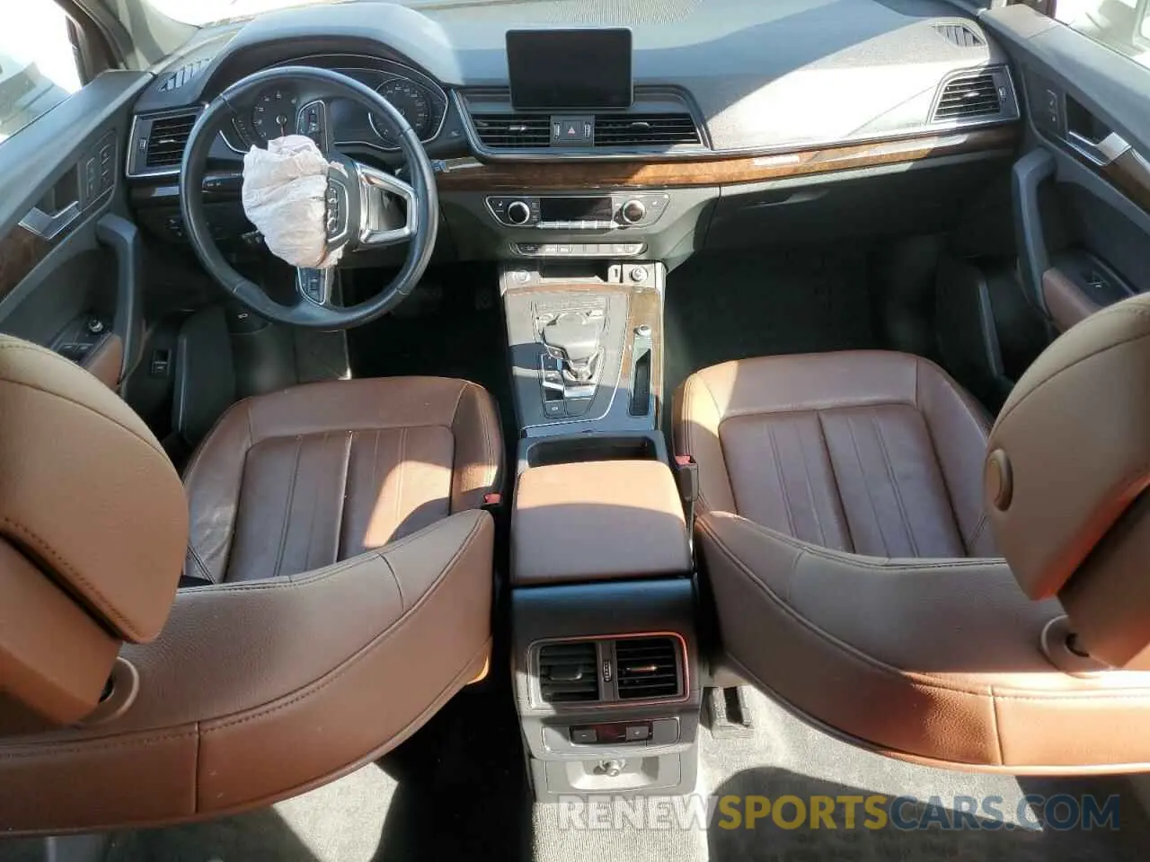 8 fotografías del automóvil dañado WA1ANAFY2K2088317 AUDI Q5 2019