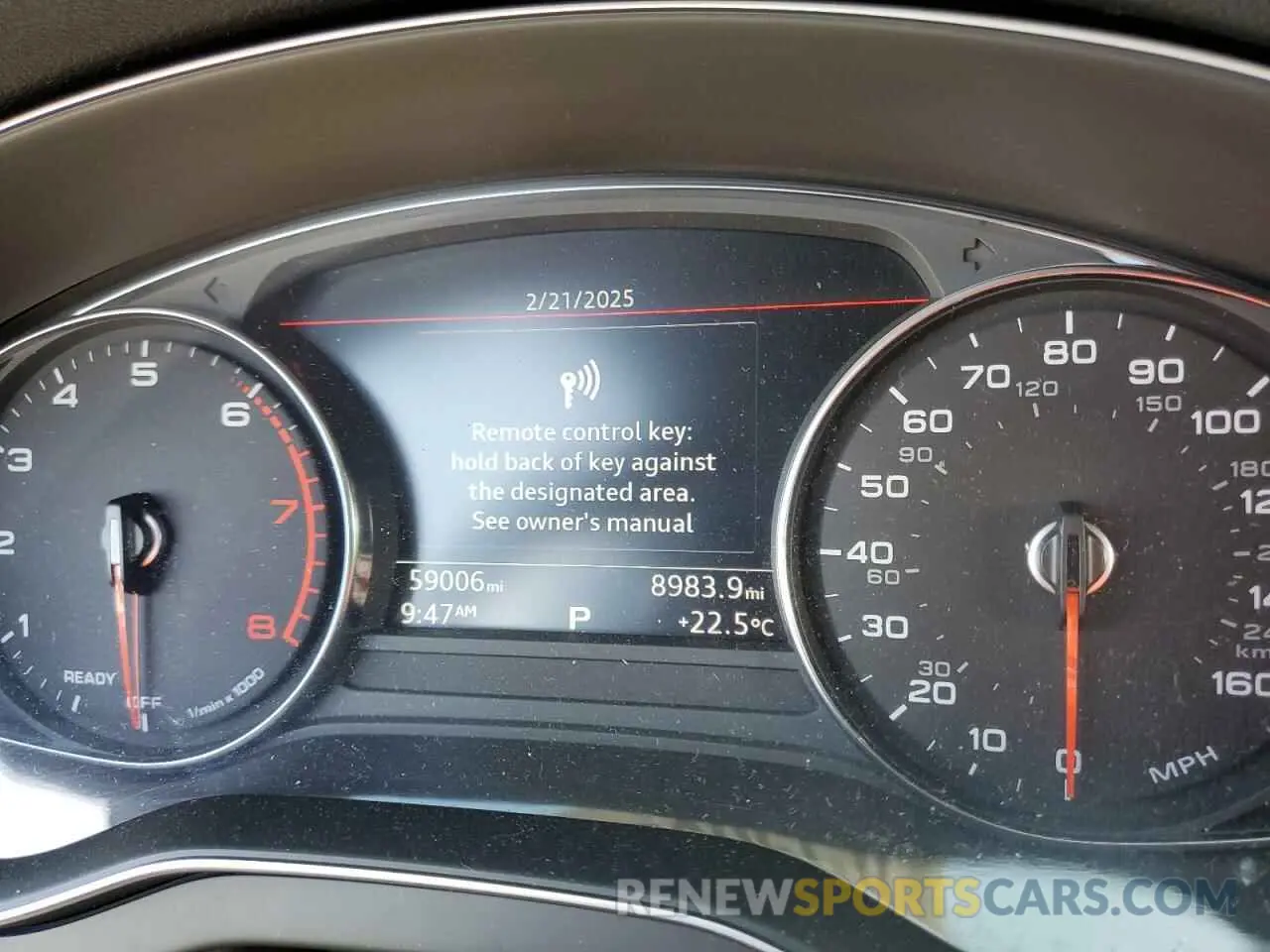 9 fotografías del automóvil dañado WA1ANAFY2K2088317 AUDI Q5 2019