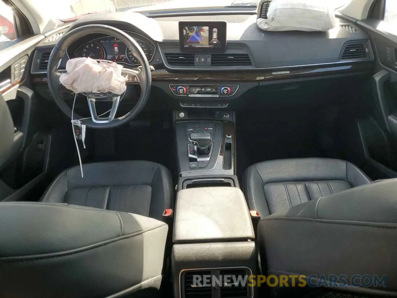 8 fotografías del automóvil dañado WA1ANAFY2K2092805 AUDI Q5 2019