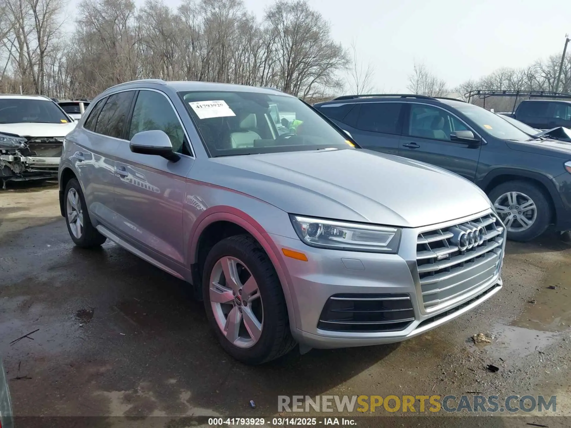 13 fotografías del automóvil dañado WA1ANAFY4K2076069 AUDI Q5 2019