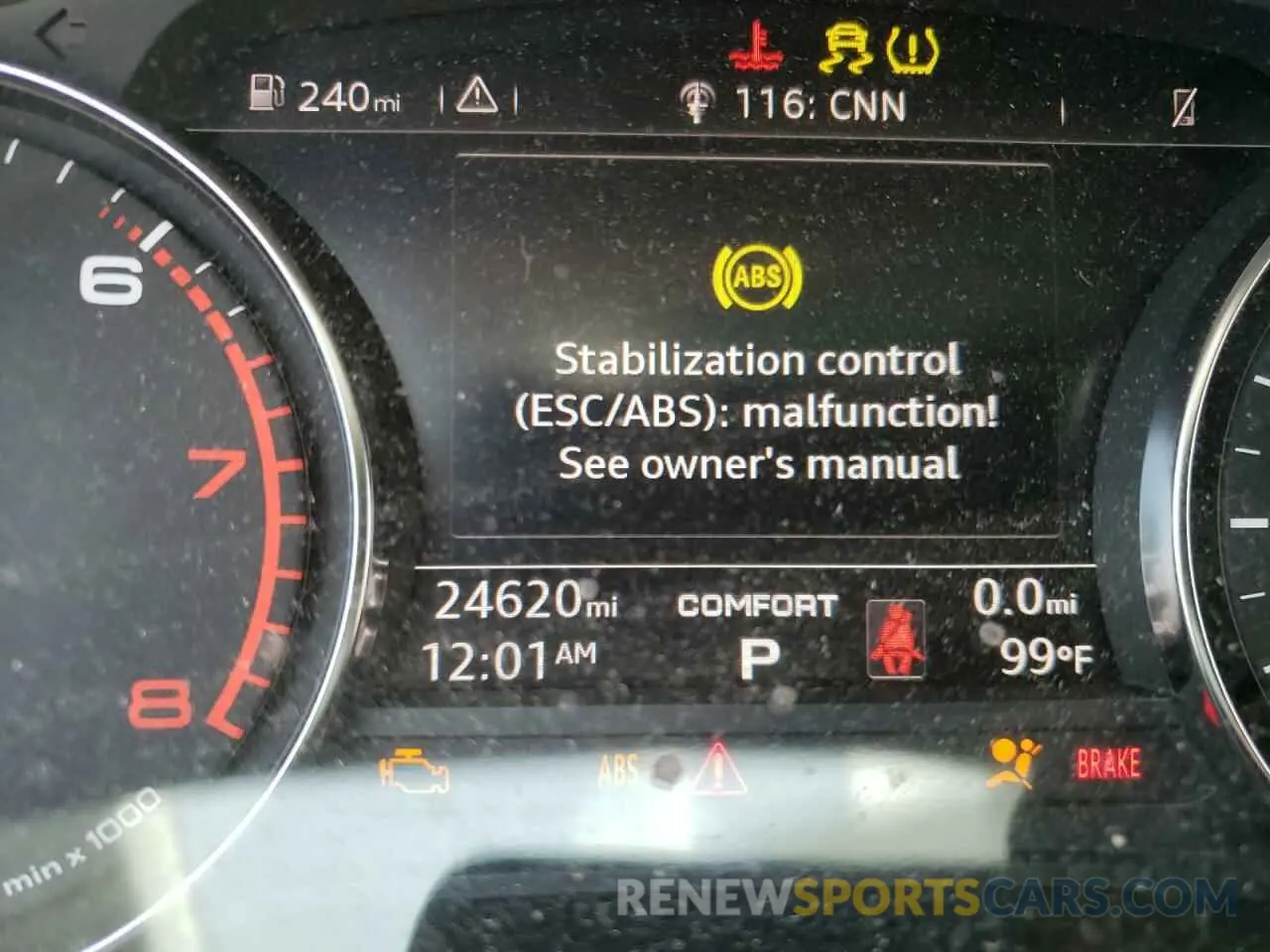 8 fotografías del automóvil dañado WA1ANAFY4K2131295 AUDI Q5 2019