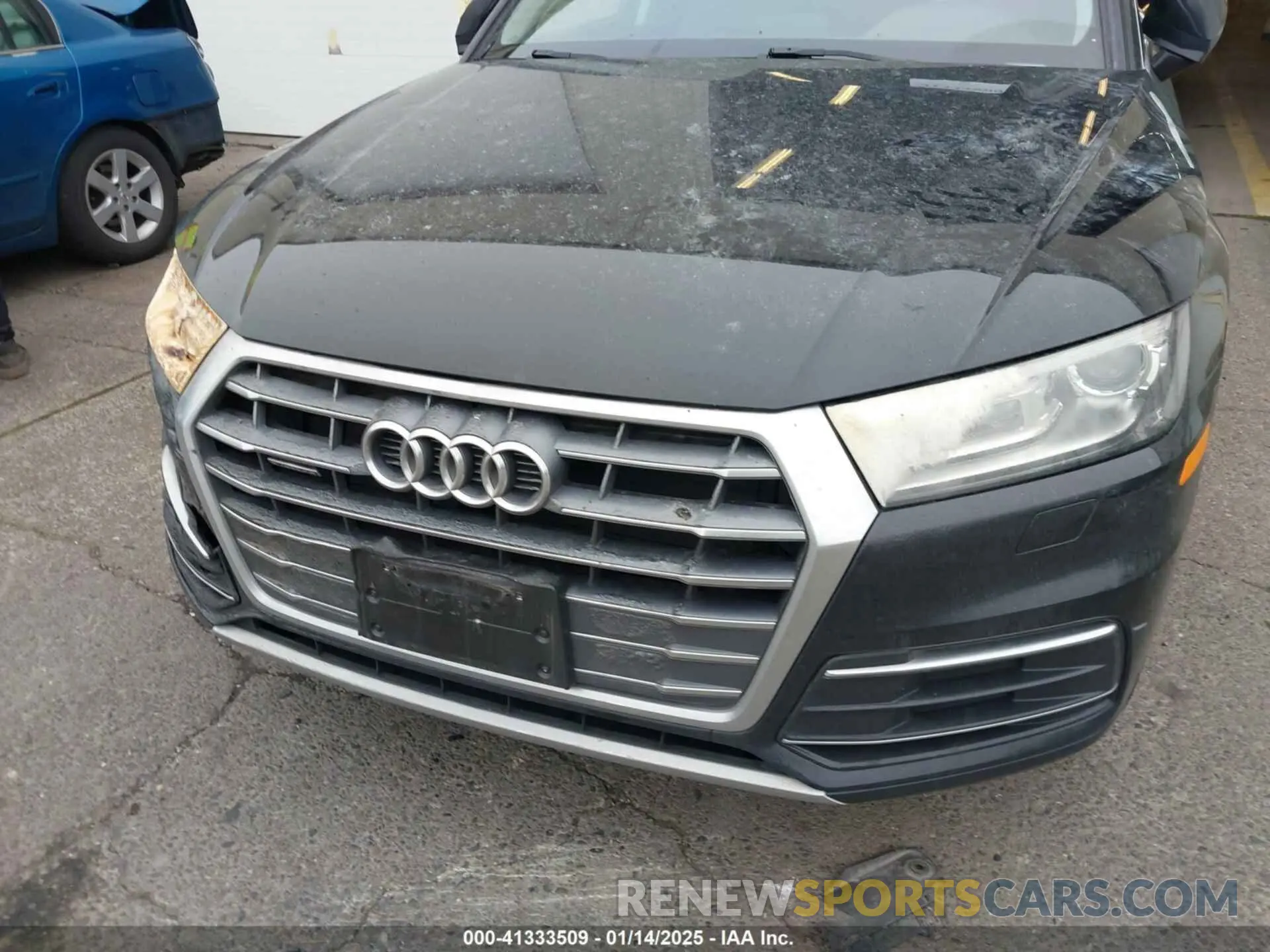 16 fotografías del automóvil dañado WA1ANAFY5K2039094 AUDI Q5 2019