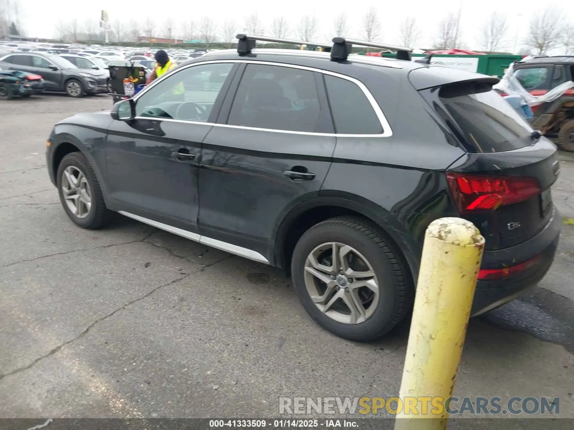3 fotografías del automóvil dañado WA1ANAFY5K2039094 AUDI Q5 2019