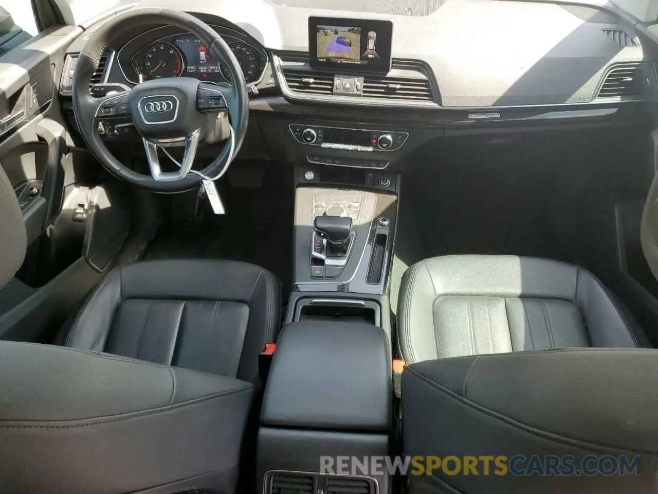 8 fotografías del automóvil dañado WA1ANAFY5K2127790 AUDI Q5 2019