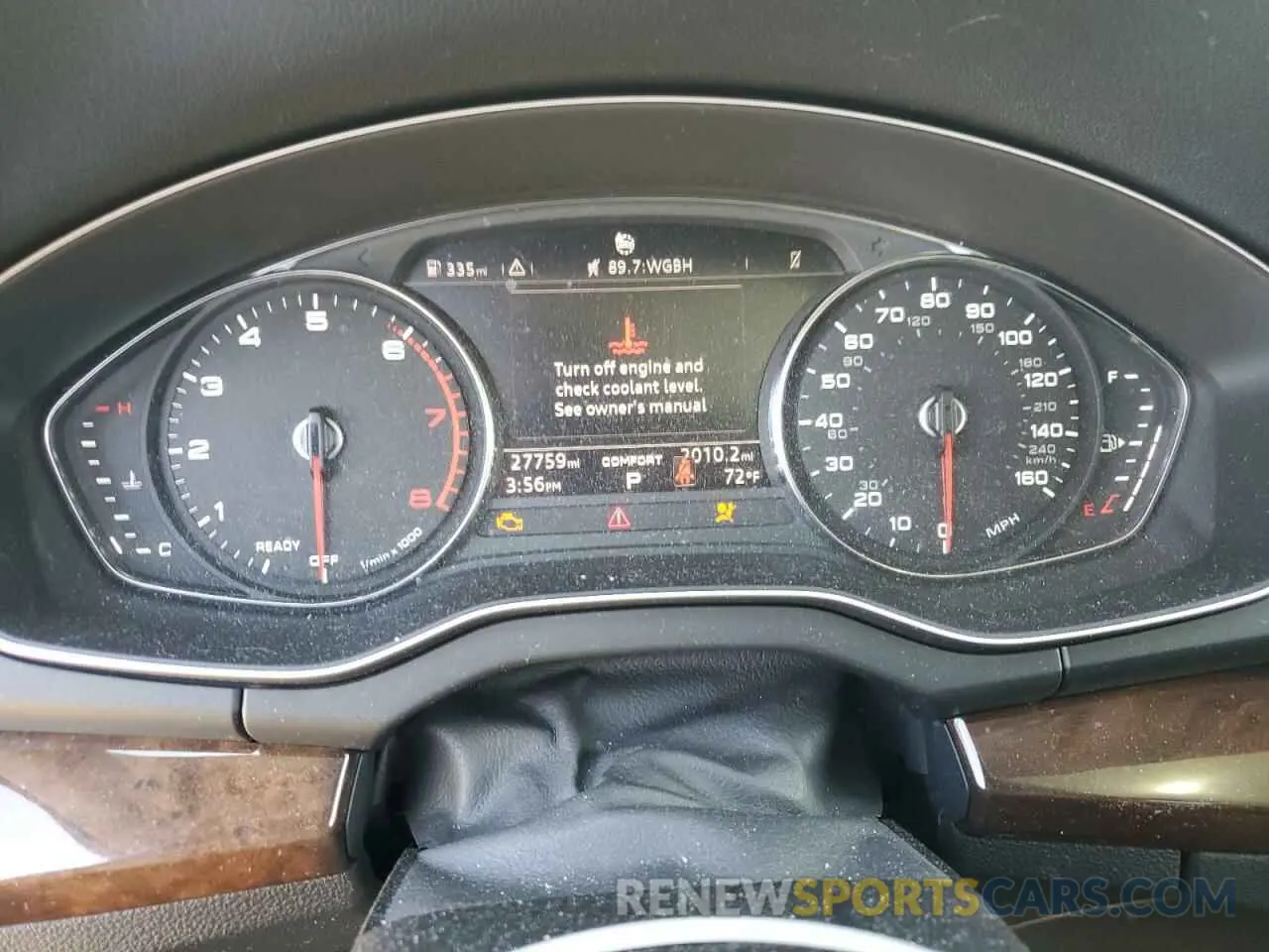 9 fotografías del automóvil dañado WA1ANAFY5K2129359 AUDI Q5 2019