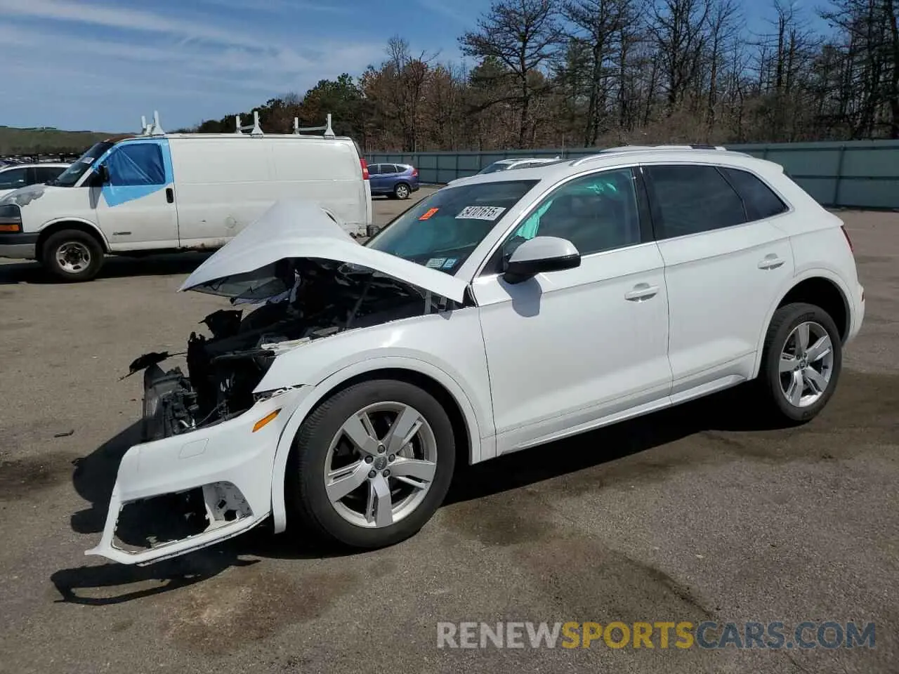 1 fotografías del automóvil dañado WA1ANAFY5K2144234 AUDI Q5 2019