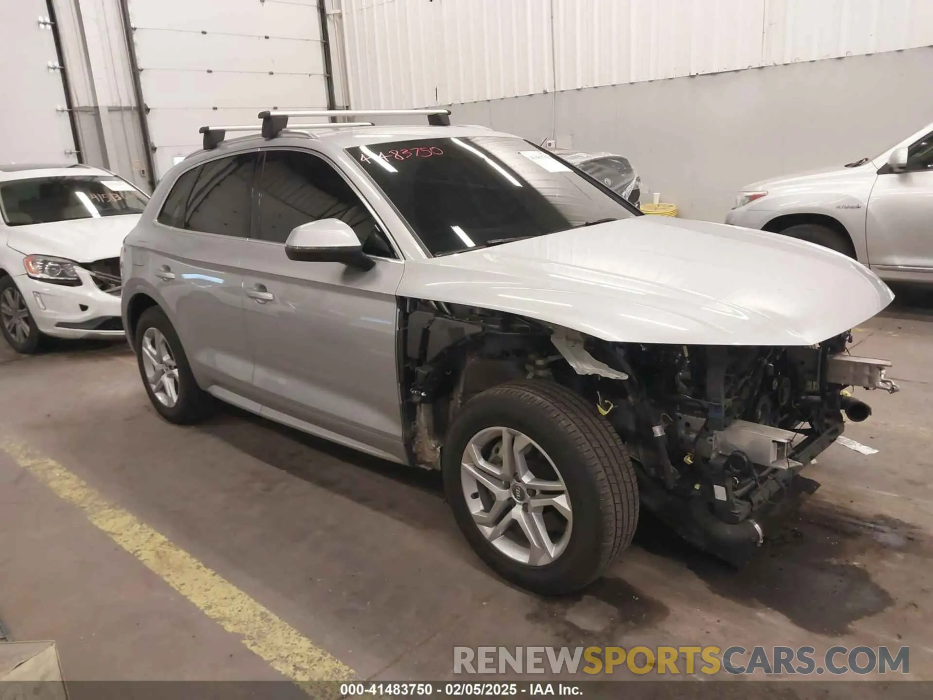 1 fotografías del automóvil dañado WA1ANAFY6K2089034 AUDI Q5 2019