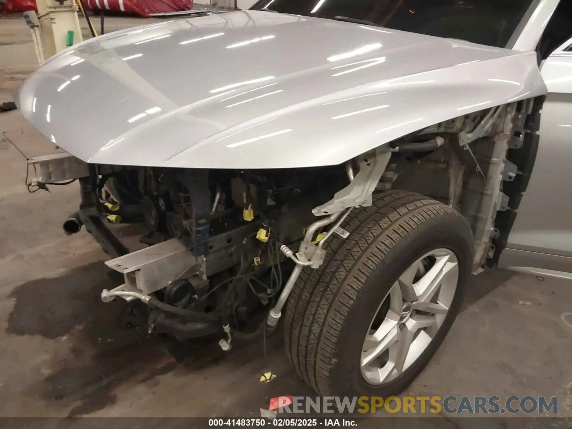 18 fotografías del automóvil dañado WA1ANAFY6K2089034 AUDI Q5 2019