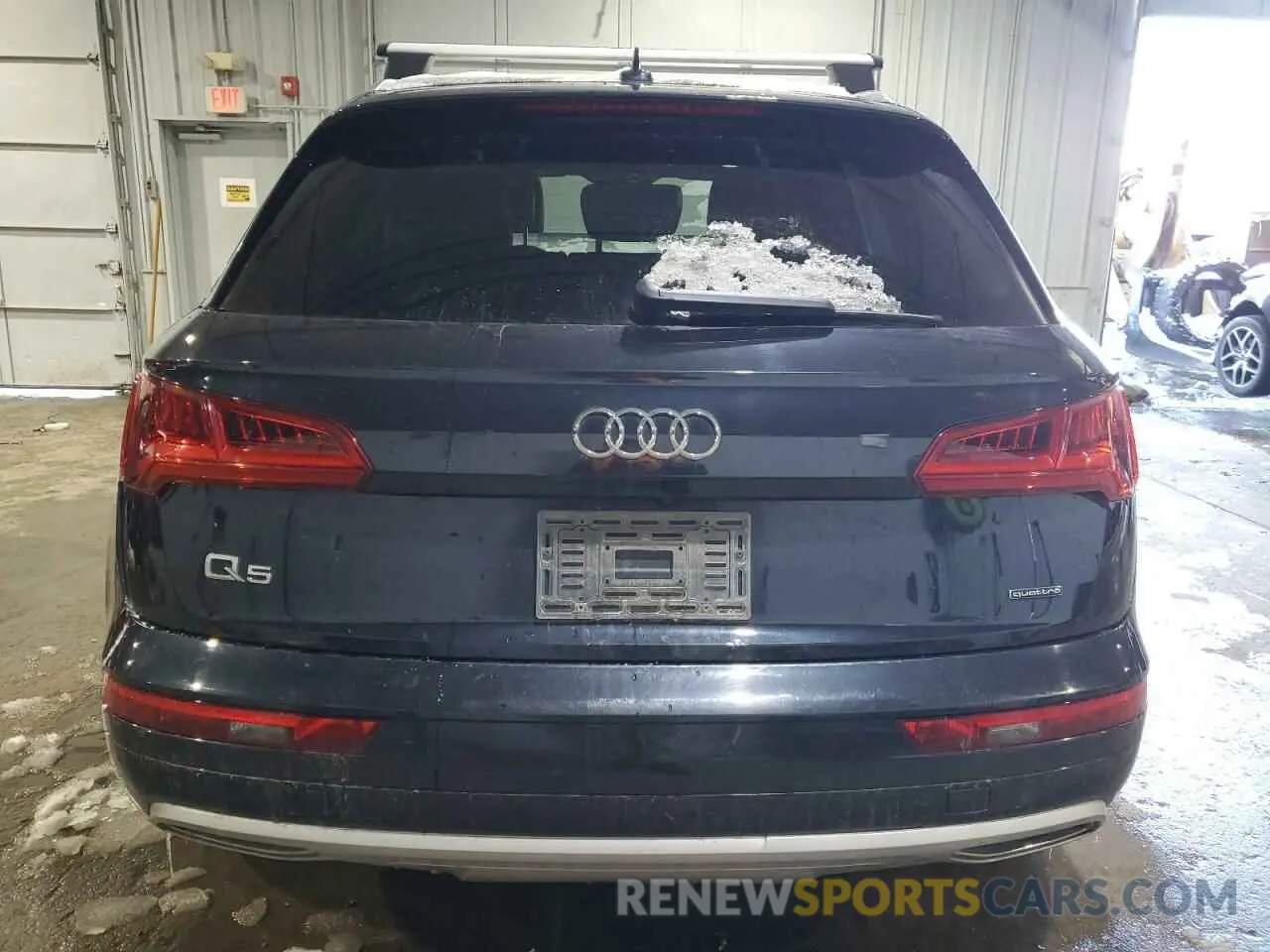 6 fotografías del automóvil dañado WA1ANAFY6K2095609 AUDI Q5 2019
