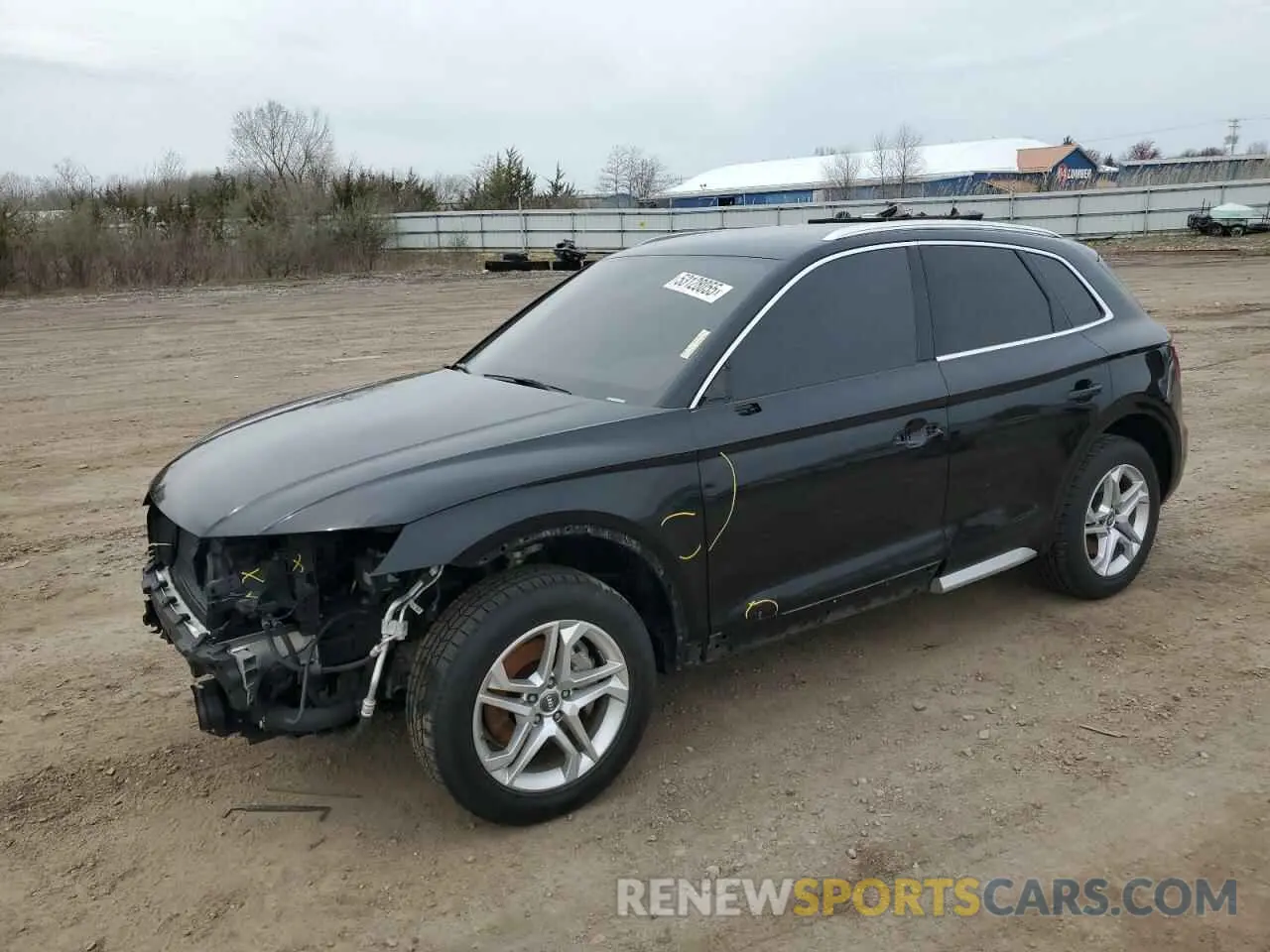 1 fotografías del automóvil dañado WA1ANAFY6K2123599 AUDI Q5 2019
