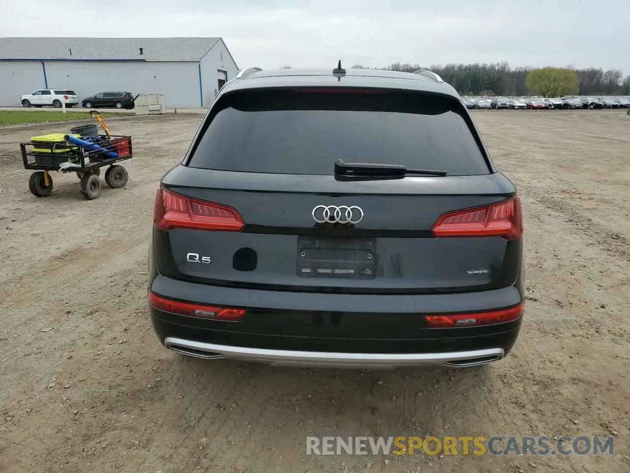 6 fotografías del automóvil dañado WA1ANAFY6K2123599 AUDI Q5 2019