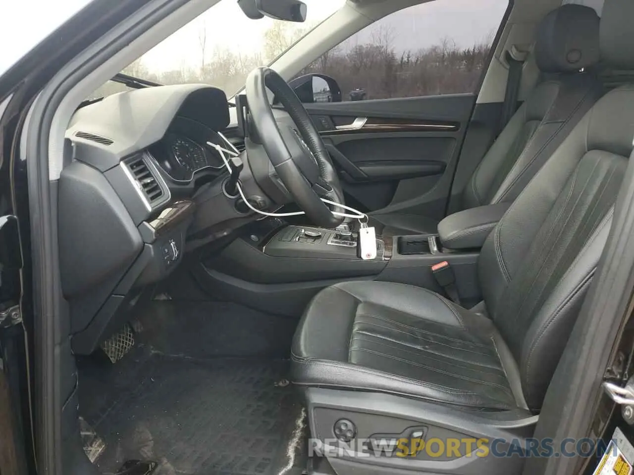 7 fotografías del automóvil dañado WA1ANAFY6K2123599 AUDI Q5 2019