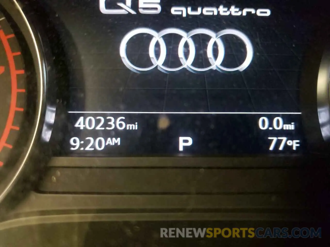 8 fotografías del automóvil dañado WA1ANAFY7K2060707 AUDI Q5 2019