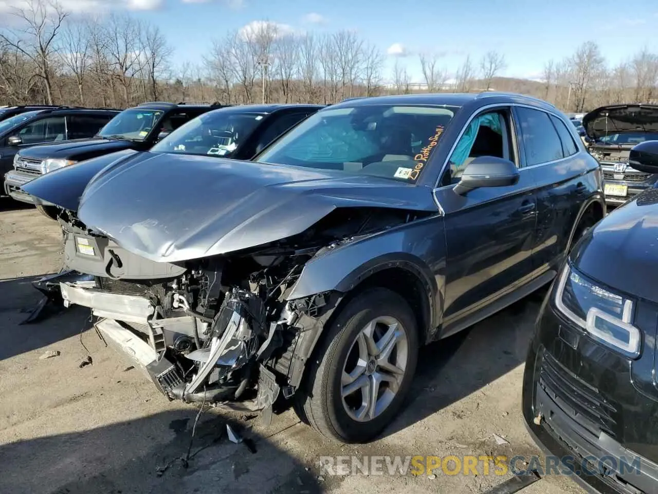 1 fotografías del automóvil dañado WA1ANAFY7K2103121 AUDI Q5 2019