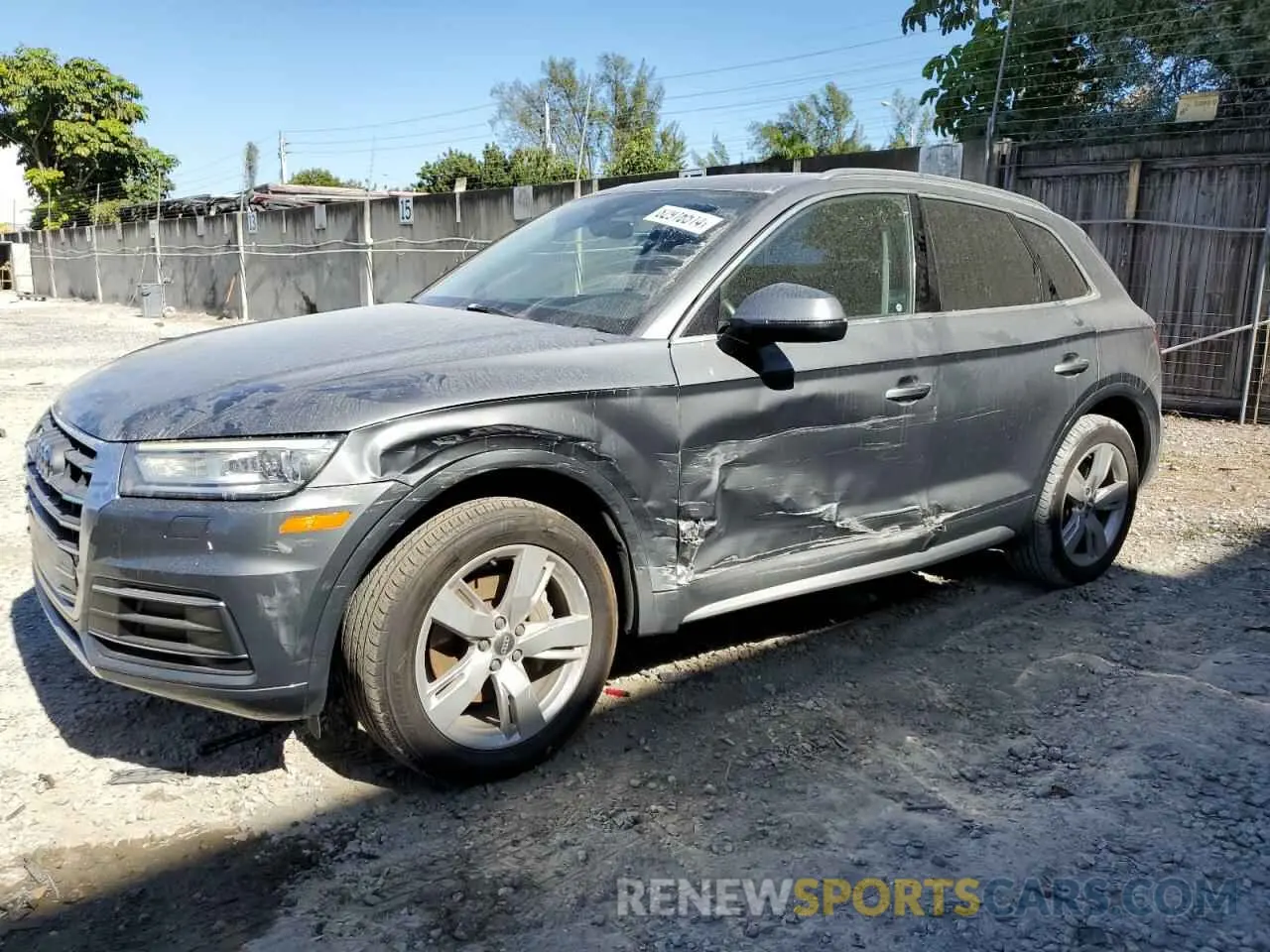1 fotografías del automóvil dañado WA1ANAFY8K2034066 AUDI Q5 2019