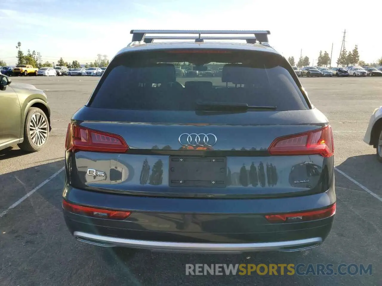 6 fotografías del automóvil dañado WA1ANAFY8K2132241 AUDI Q5 2019
