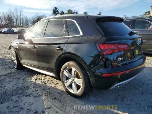 2 fotografías del automóvil dañado WA1ANAFY9K2069165 AUDI Q5 2019