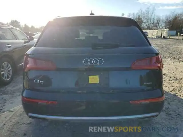 6 fotografías del automóvil dañado WA1ANAFY9K2069165 AUDI Q5 2019