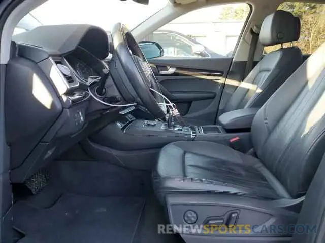 7 fotografías del automóvil dañado WA1ANAFY9K2069165 AUDI Q5 2019