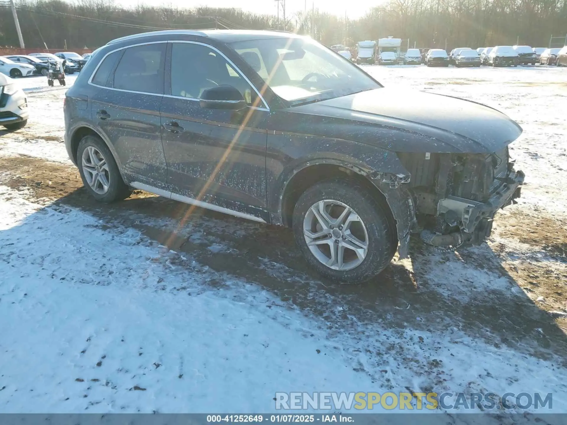 1 fotografías del automóvil dañado WA1ANAFY9K2069635 AUDI Q5 2019