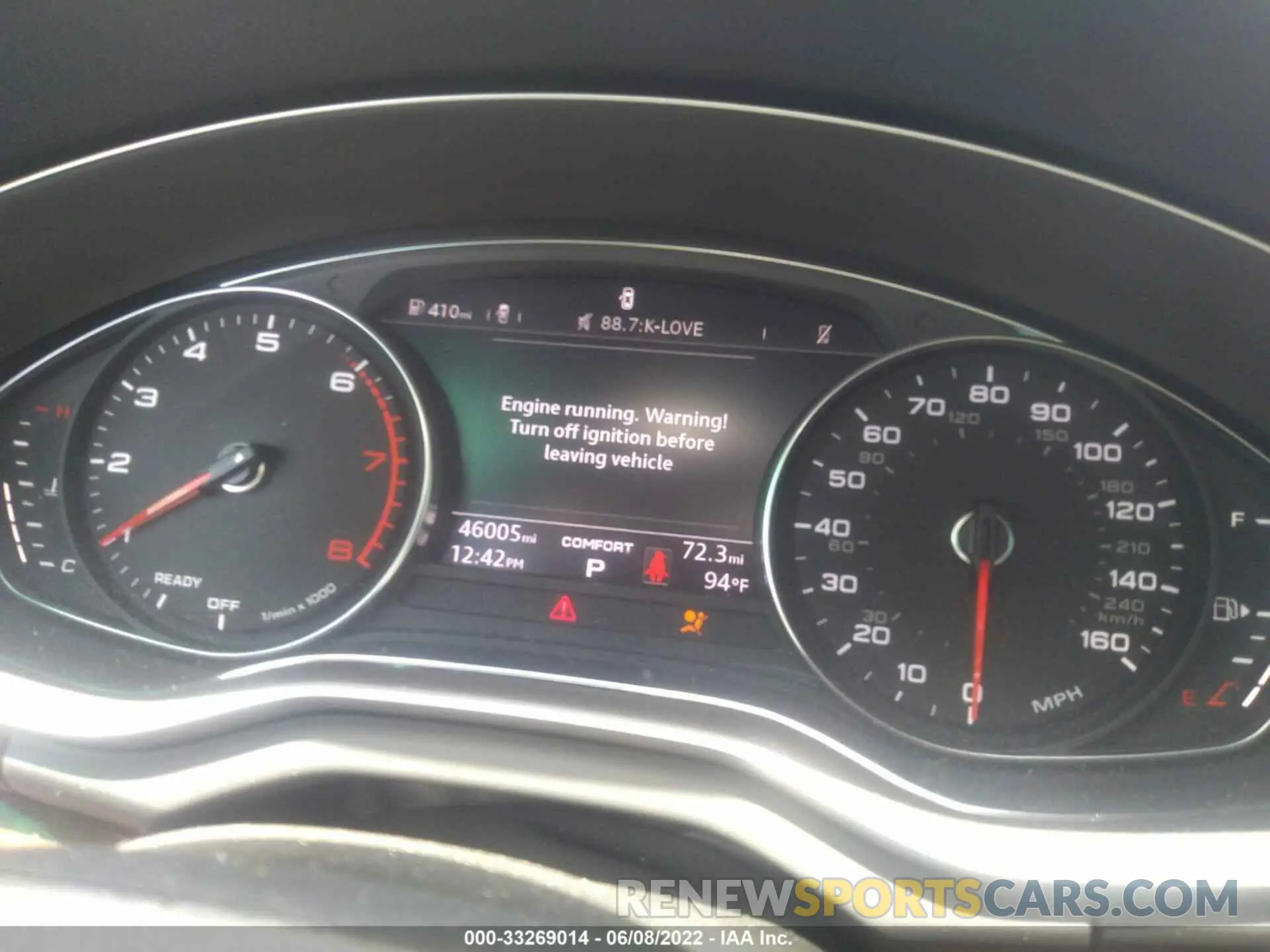 7 fotografías del automóvil dañado WA1ANAFY9K2071482 AUDI Q5 2019