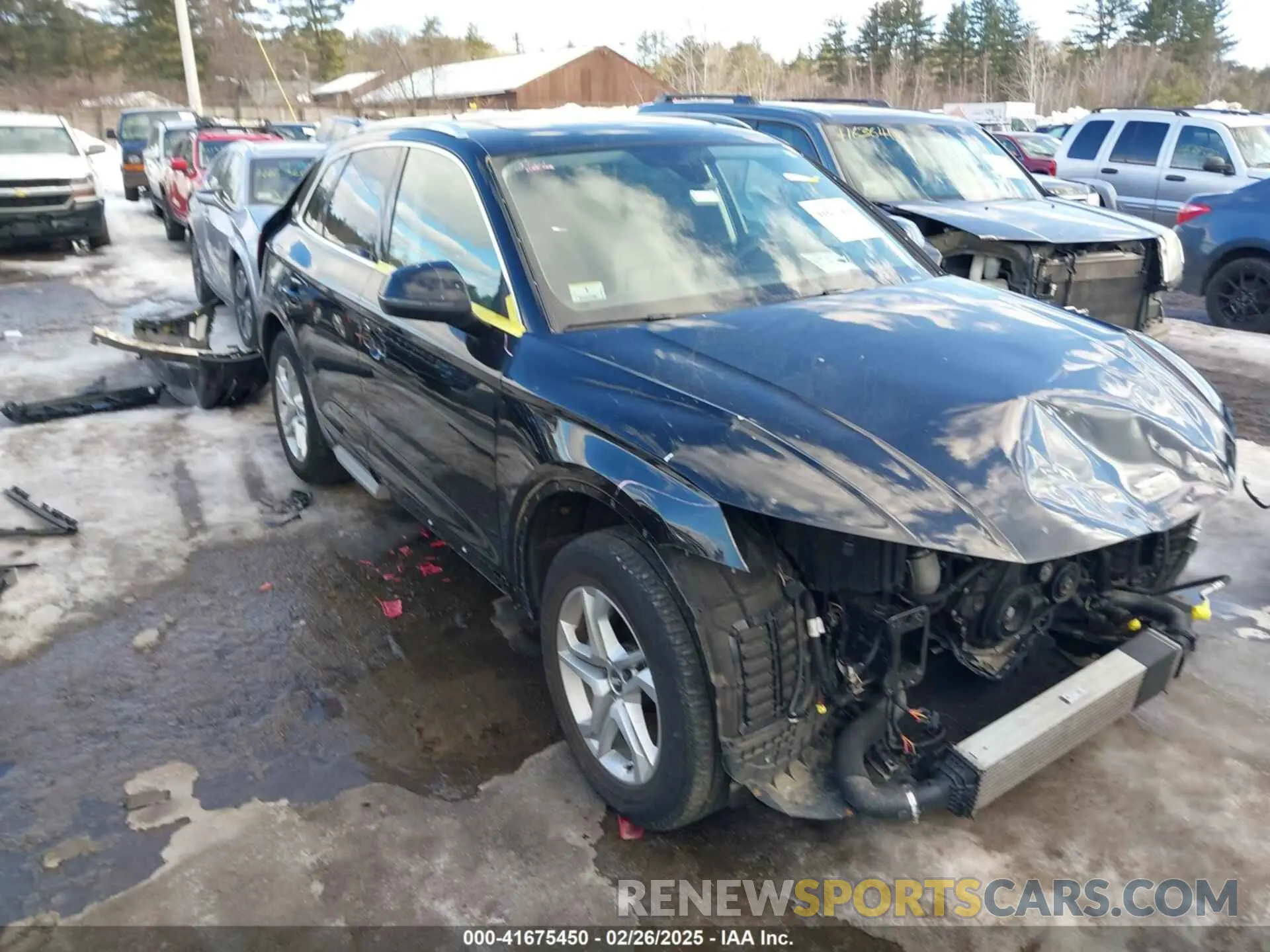 1 fotografías del automóvil dañado WA1ANAFYXK2098173 AUDI Q5 2019