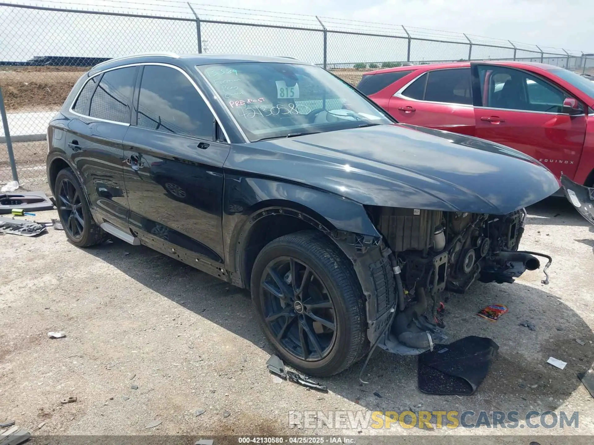 1 fotografías del automóvil dañado WA1BNAFY0K2063954 AUDI Q5 2019
